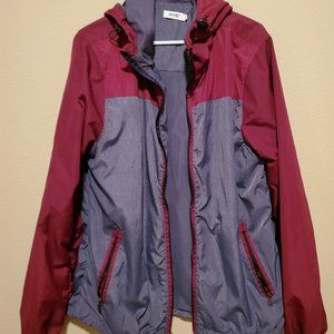 Mens Lightweight Windbreaker Jacket - Size Large